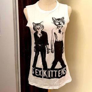 COPY - Sid and Nancy, Sex Kittens shirt - Small - Mint/Not Worn - Vintage - Sex…